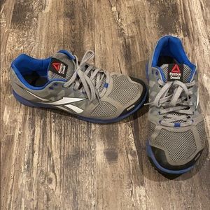 Blue and grey Reebok Nano 6 Men’s 11